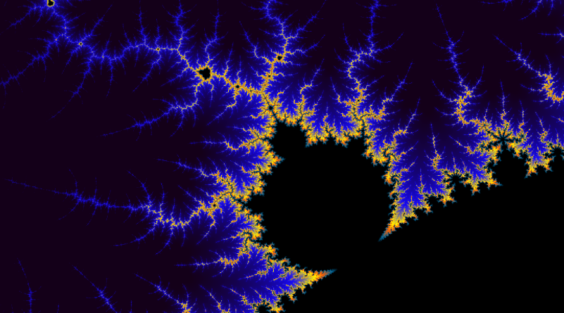 Zooming in on the Mandelbrot set